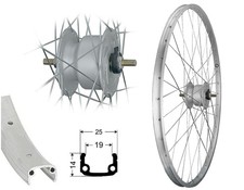 28 Zoll Aluminium Vorderrad